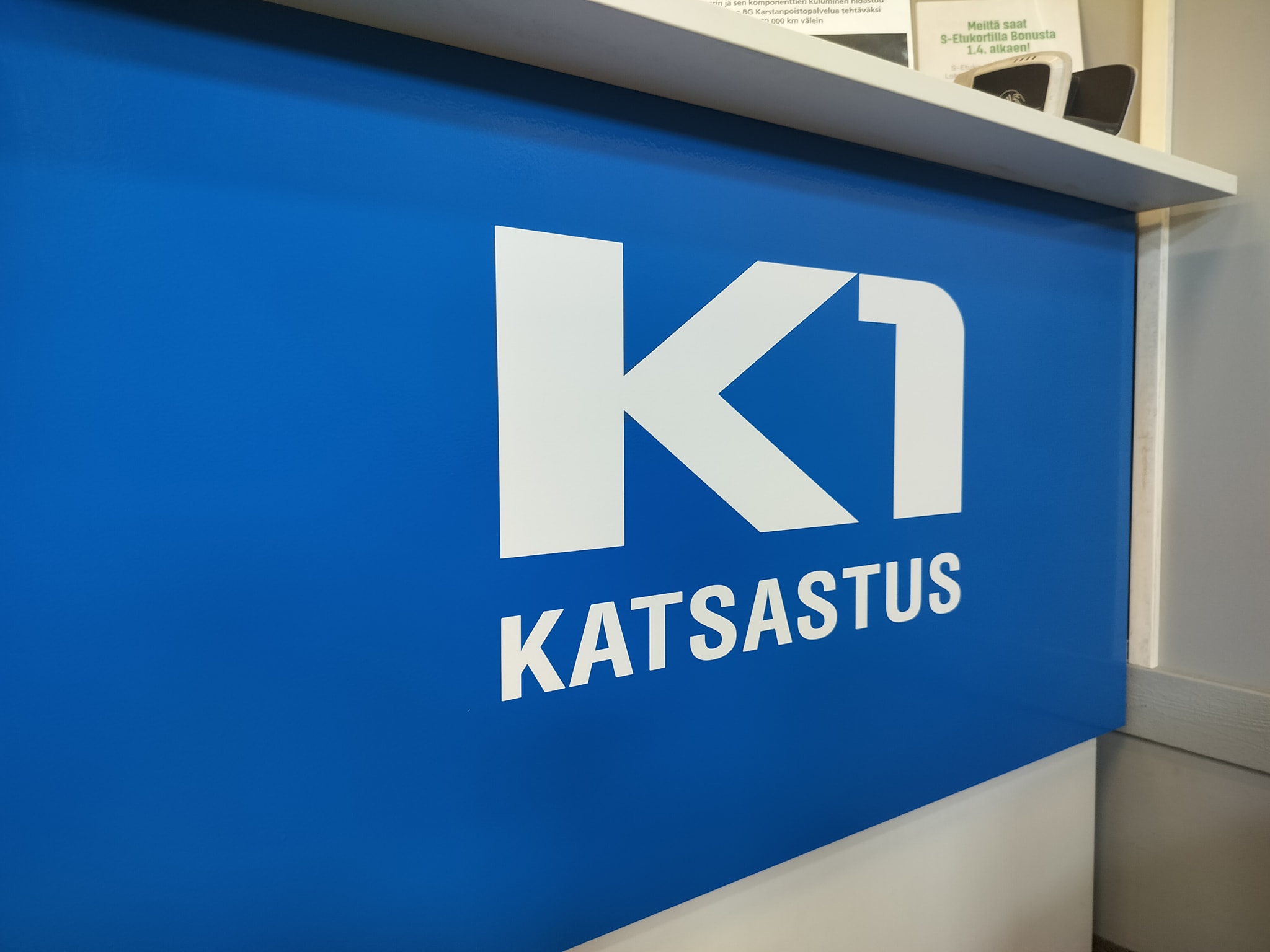 k1 katsastusasema teippaus